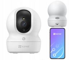 Besisukiojanti WiFi kamera EZVIZ CP1 Pro 2K+ 4MP su mikrofonu, garsiakalbiu ir judesio aptikimu