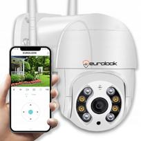 Lauko WiFi IP kamera, pasukama, 3 MP, Full HD, balta
