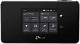 Belaidis maršrutizatorius TP-LINK M8550 5G, 2.4/5/6 GHz, TriBand, su SIM lizdu
