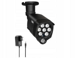 IR LED apšvietėjas kameroms, 30 m, 8 LED, 12V, naktinis matymas