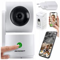Vidaus IP kamera 3MP Wi-Fi su TUYA, pasukama, judesio sekimas
