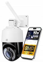 Lauko vaizdo kamera su WiFi, 8MP, 4K UHD, 10x optinis priartinimas, garsas