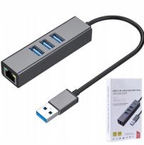 Tinklo plokštė su USB 3.0, gigabitiniu LAN, RJ45 šakotuvu