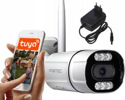 Lauko IP vaizdo stebėjimo kamera Tuya 4 MP, belaidė, 2,4 GHz WiFi