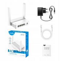 Belaidis maršrutizatorius CUDY WR1200E, 1200Mb, 2,4/5 GHz, MU-MIMO, VPN, WPA3