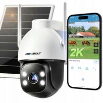 Lauko IP kamera su 2K raiška, saulės baterija, 4G SIM, naktiniu matymu