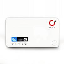 Mobilusis 5G maršrutizatorius OLAX G5010, WiFi 6, LAN, 4000 mAh baterija
