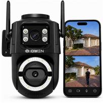 Lauko IP WiFi kamera su dvejomis 5MP kameromis, 5GHz, naktiniu matymu ir judesio aptikimu