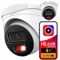 IP vaizdo kamera HiLook IPC-T280HA-LU 8 MP, 4K, PoE, su išoriniu mikrofonu