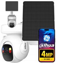 Lauko saulės kamera Dahua 4MPx, su 4G LTE, belaidė, su saulės baterija