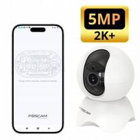 Stebėjimo kamera FOSCAM X5 5MP, WiFi, su pasukama galvute ir judesio aptikimu