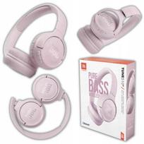 Belaidės ausinės JBL 510BT, rožinės, su mikrofonu