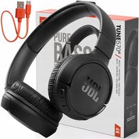 Belaidės ausinės JBL Tune, juodos, Bluetooth, Pure Bass