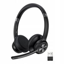 Belaidės Bluetooth ausinės su triukšmo slopinimo mikrofonu, veikia iki 50 valandų