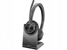 Belaidės ausinės Poly Voyager 4320 su USB-A ir BT700 adapteriu