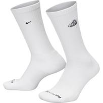 Nike Everyday Plus Cushioned Crew Socks 1 Pair FZ3076-100 XL balta