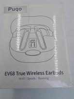 Belaidės TWS sportinės ausinės su LED, EV68, HiFi