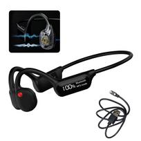 Belaidės ausinės su kaulų laidumu, 32GB, Real Bone, MP3