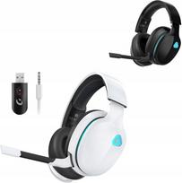 Belaidės žaidimų ausinės CAPTAIN 300, 2,4 GHz, Bluetooth, su LED