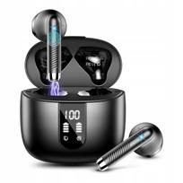 Belaidės Bluetooth ausinės su triukšmo slopinimu, sportui