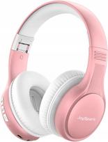 Vaikiškos belaidės Bluetooth ausinės, 60 val., 85/94 dB, BT 5.4, rožinės
