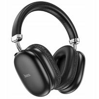 Ausinės ant ausų Bluetooth 5.3, belaidės, iki 90 h, su AUX, TF, juodos