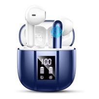 Belaidės Bluetooth ausinės su triukšmo slopinimu, IPX7, 48 val. veikimo trukmė, USB-C