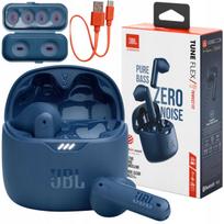 Belaidės ausinės JBL TUNE FLEX ANC, Bluetooth 5.2, mėlynos