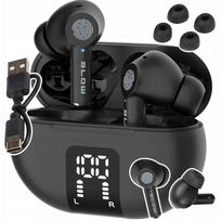 Belaidės Bluetooth ausinės su įkrovimo dėklu ir ANC