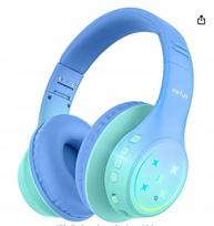 Vaikiškos belaidės ausinės EarFun K4 su LED apšvietimu