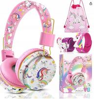 Belaidės vaikų ausinės Unicorn JYPS, Bluetooth, reguliuojamos