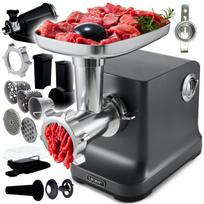 Mėsmalė Yoer 6in1, metalinė, 2100 W, 3,5 kg, su pjaustykle, 27 priedai