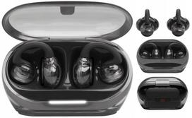Belaidės ausinės JBL Soundgear Clips, juodos, oro laidumo technologija
