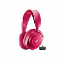 Belaidės žaidimų ausinės SteelSeries Arctis Nova 7 Gen 2, rausvos