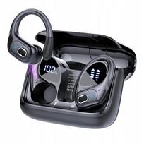 Belaidės sportinės Bluetooth ausinės, triukšmo slopinimas, 75 val. grojimo laikas, HiFi