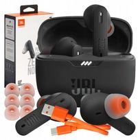 Belaidės ausinės JBL TUNE 230NC, juodos, ANC, į ausis, Bluetooth, 10 val.