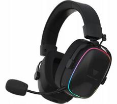 Belaidės ausinės su mikrofonu Secret Gear SX2, juodos, ant ausų