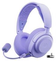 Belaidės žaidimų ausinės SteelSeries Arctis Nova 3PW, levandų spalvos
