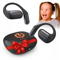 Vaikiškos ausinės PowerLocus Mkids, 85 dB, 30 val., su dėklu