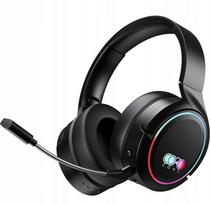 Belaidės žaidimų ausinės su Bluetooth 5.2, LED mikrofonu