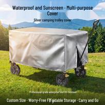 Portable Waterproof RV Trolley and Camp Cart Cover 97x56x51 cm