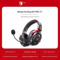 Belaidės žaidimų ausinės SADES-812, 2.4G ir Bluetooth
