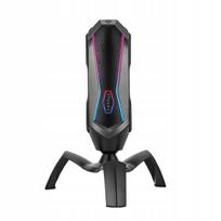 Mikrofonas Vertux Marshal, LED RGB, kardioidinis, 360°, tinkamas podcastams ir VOIP