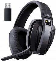 Belaidės žaidimų ausinės su „Bluetooth“ ir integruotu mikrofonu