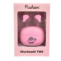 Belaidės ausinės Pusheen TWS, rožinės
