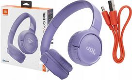 Belaidės ausinės JBL, ausų, su Bluetooth, mikrofonu, violetinės