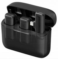 Belaidė J13 mikrofono sistema iPhone/iPad pristatymams ir vlogams