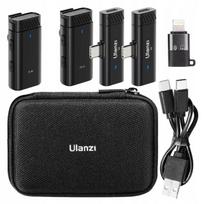 Belaidis mikrofonas ULANZI 2x, USB-C, Lightning, telefonams