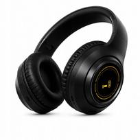 Bevielės Bluetooth 5.2 ausinės su mikrofonu, RGB apšvietimu, USB-C ir AUX