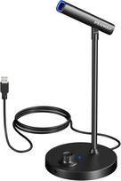 USB mikrofonas žaidimams ir įrašams, 48kHz, tinka YouTube, podcastams, PS5